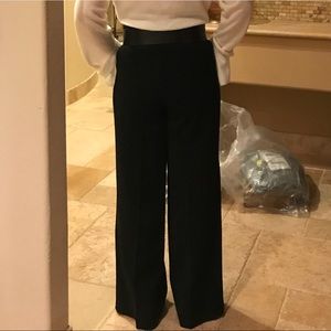 Topshop High Waisted Wide Leg Trousers